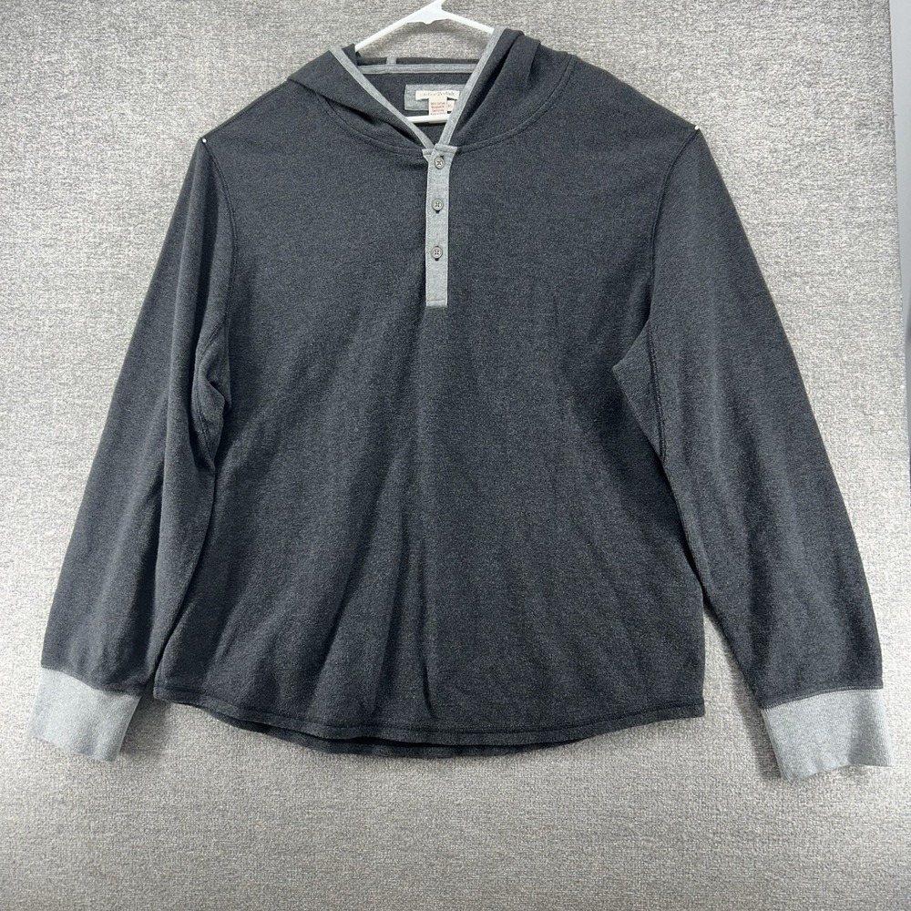 Carbon 2 Cobalt Hoodie Sweater Men Size XL Gray Casual 100% Cotton